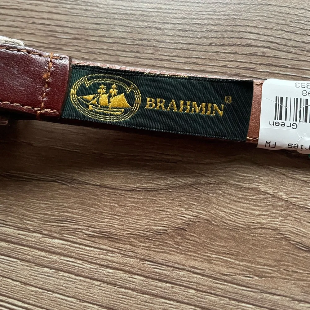 Brahmin brown leather